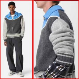 25FW 보테가베네타 울 스웨터 집업 재킷 1230