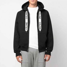 셀린느 울 그래픽 프린트 후디 집업 2종