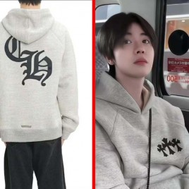 크롬하츠 CH 로고 크로스 레더패치 풀오버 후디 맨투맨 2종 0201