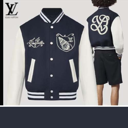 루이비통 자수 바시티 야구재킷