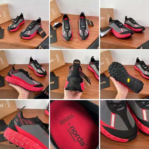 25FW 제냐 x 노르다 레더 스니커즈 12종 0207