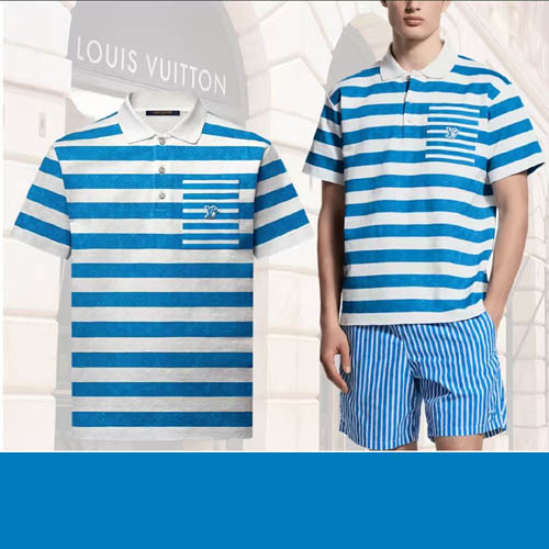 루이비통 스트라이프드 폴로 셔츠  0213