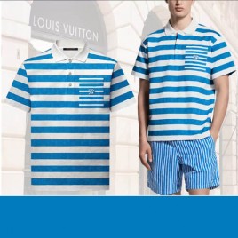 루이비통 스트라이프드 폴로 셔츠  0213