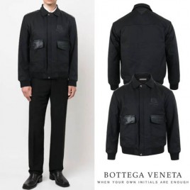 보테가베네타 투포켓 폴로 블랙 재킷