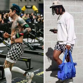 크롬하츠 x 메티보이 99Eyes Sweat 숏 팬츠