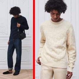 디올 오블리크 코튼 블렌드 저지 스웨터 2종