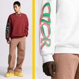 디올 로고 Lewis Hamilton 스웨터 2종