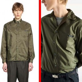 26ss 프라다 로고 리나일론 셔츠 0318