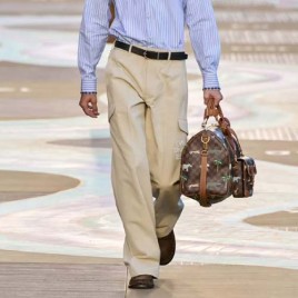 26ss 루이비통 엠브로이더드 코튼 카고 팬츠 0318