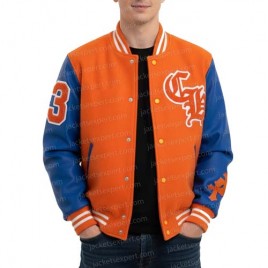 크롬하츠 이글패치 바시티 재킷 2종