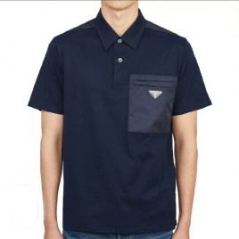 26ss 프라다 삼각로고 폴로 반팔 티셔츠 2종 0320