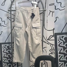 프라다 삼각로고 카고 코듀로이 팬츠 2종