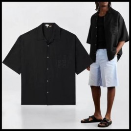 26ss 로에베 x 파울라스 이비자 리넨 블렌드 캠프 셔츠 0324