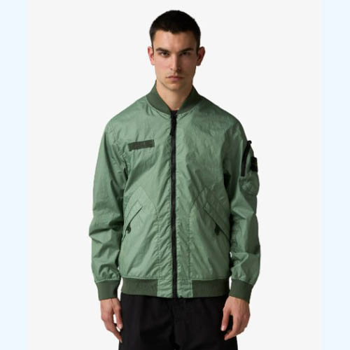 스톤아일랜드 그린 범버 유니 재킷