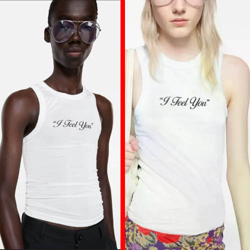 26ss 아크네스튜디오 크링클 프린티드 탱크탑 화이트 0331