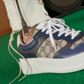구찌 GG 수프림 스니커즈 블루