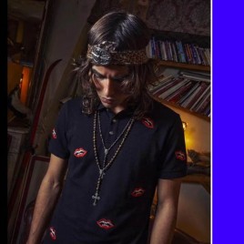 크롬하츠 x 메티보이 촘퍼 립패치 폴로 셔츠